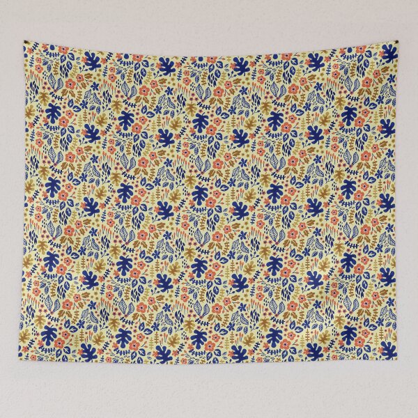 Artikelvorschau, Foliage and Flowers Pattern 10 entworfen und verkauft von SimpleWorksSK.