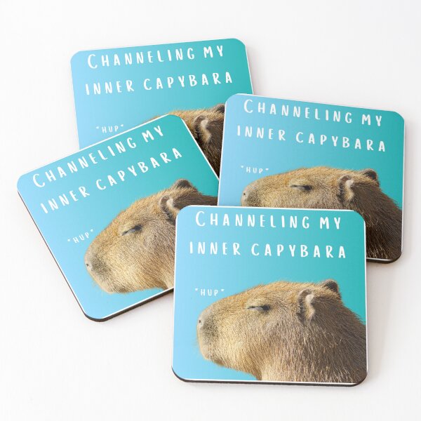 Item preview, Channeling my inner capybara designed and sold by Yankee Doodle Gandy.