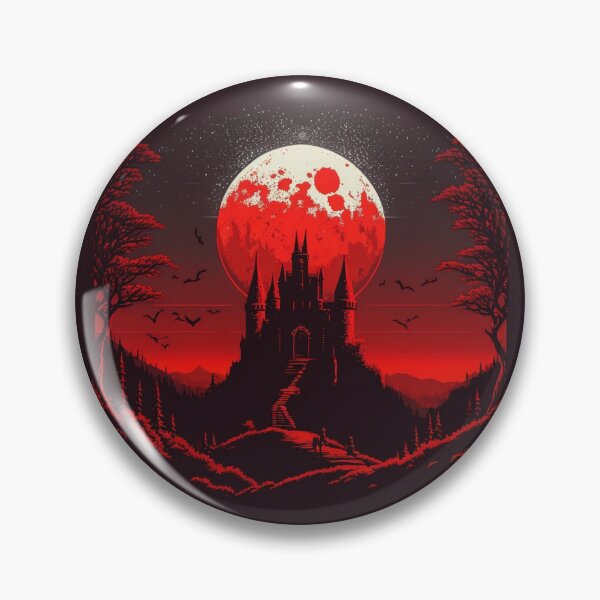 Item preview, Gothic Castle Pixel Art designed and sold by AxeWave.