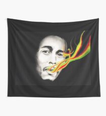 Bob Best Seller Reggae Smoke Marley Art Print Wall Tapestry