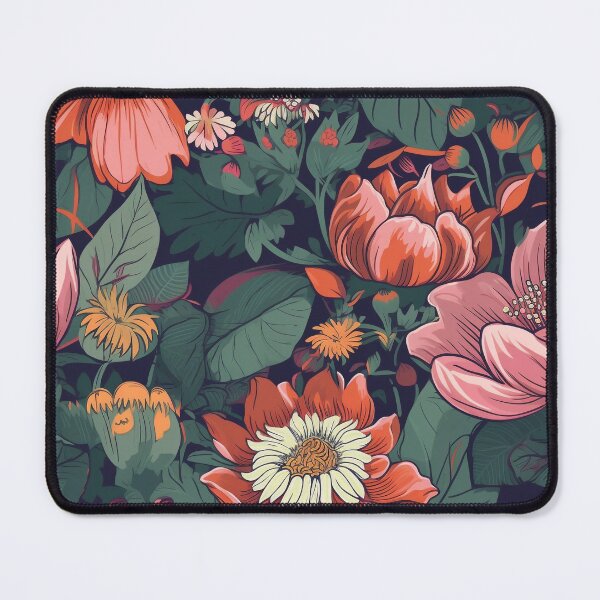 Aperçu de l'œuvre Motif de fleurs créée et vendue par InkVibe.