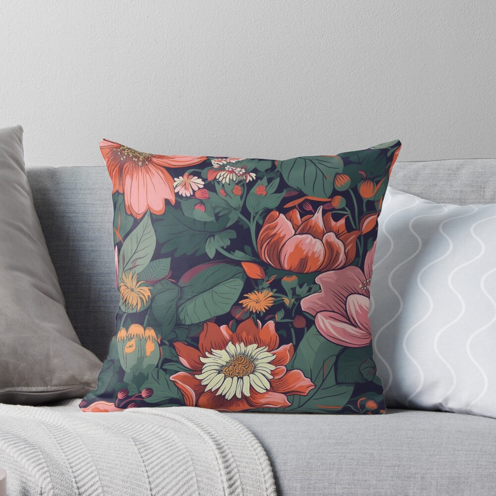 Item preview, Throw Pillow designed and sold by InkVibe.