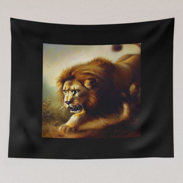 Item preview, Lion (5) Wild Cat  designed and sold by CrankyOldDude.