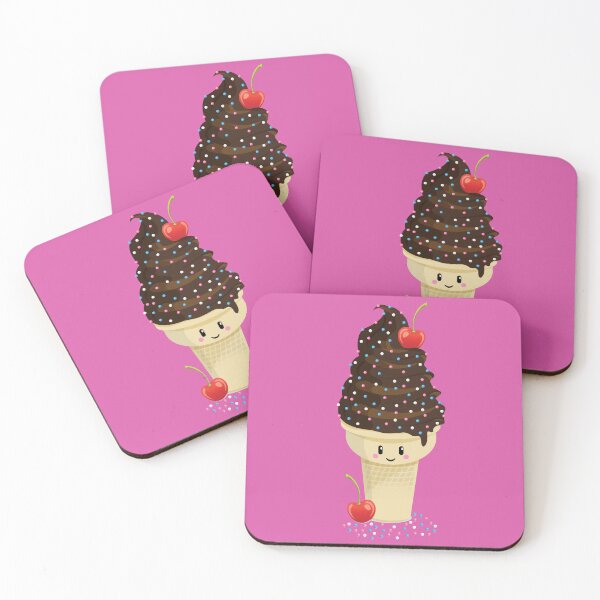 Item preview, Chocolate Ice-Cream with Cherries and Sprinkles designed and sold by LMEandCoMerch.