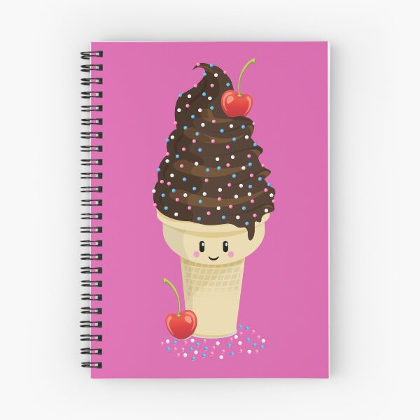 Item preview, Chocolate Ice-Cream with Cherries and Sprinkles designed and sold by LMEandCoMerch.