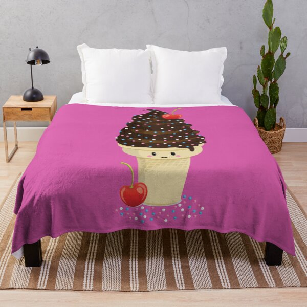 Item preview, Chocolate Ice-Cream with Cherries and Sprinkles designed and sold by LMEandCoMerch.