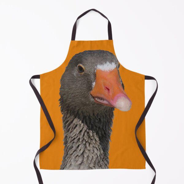 Item preview, Neck Up Photograph Portrait Of A Geeky Looking Brown Duck designed and sold by taiche.