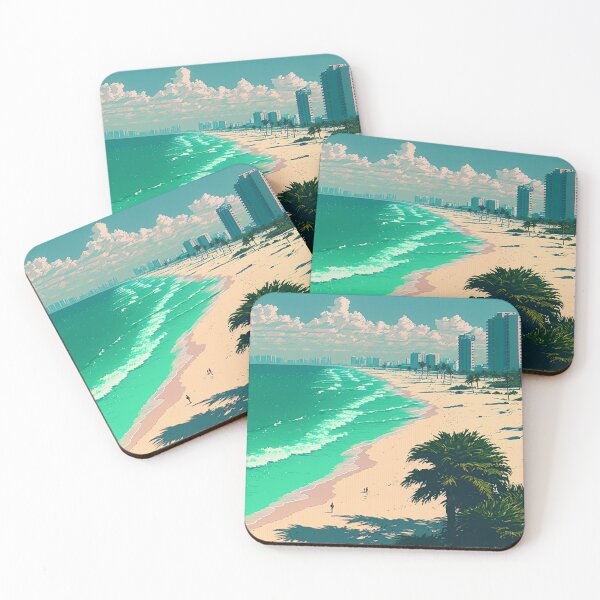 Item preview, Arte De Píxeles De Miami designed and sold by AxeWave.