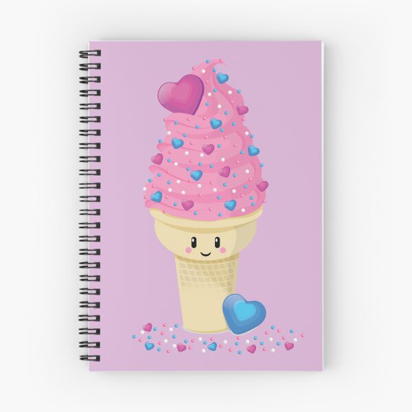 Item preview, Pink Ice-Cream with Heart Candy designed and sold by LMEandCoMerch.