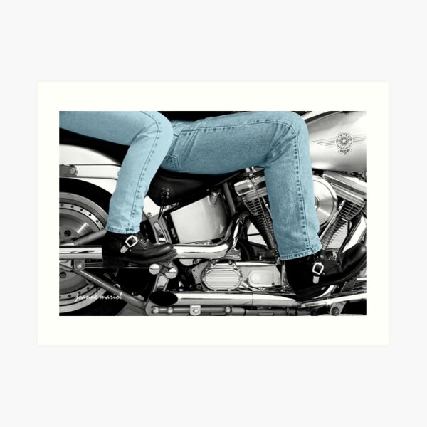 Motorcycle 21 Art Print