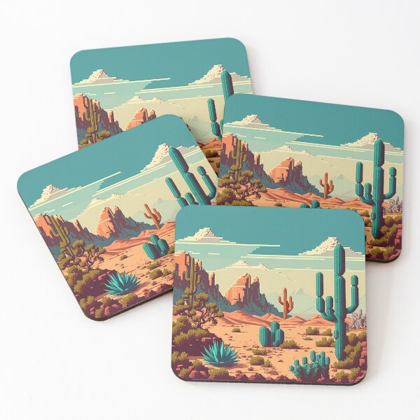 Item preview, Desert Pixel Art designed and sold by AxeWave.