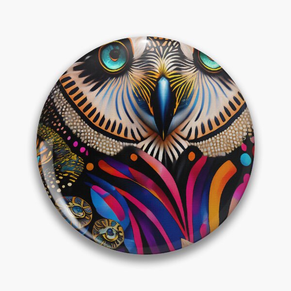 Item preview, the owl painter designed and sold by L. ROCHE.