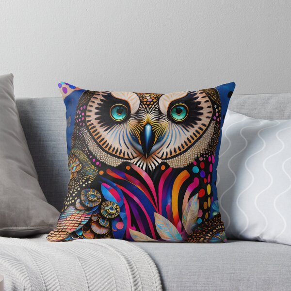 Item preview, the owl painter designed and sold by L. ROCHE.