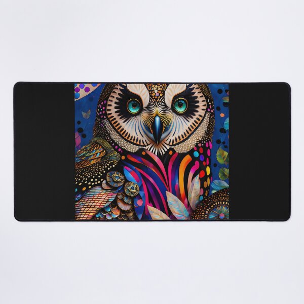 Item preview, the owl painter designed and sold by L. ROCHE.