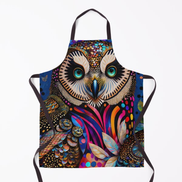 Item preview, the owl painter designed and sold by L. ROCHE.