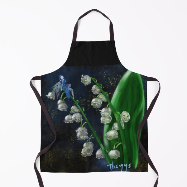 Item preview, blue fairy on lily of the valley designed and sold by Themys24.
