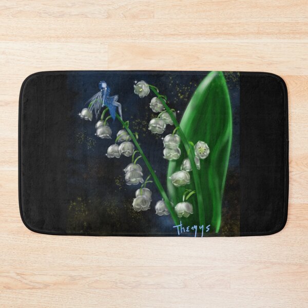 Item preview, blue fairy on lily of the valley designed and sold by Themys24.