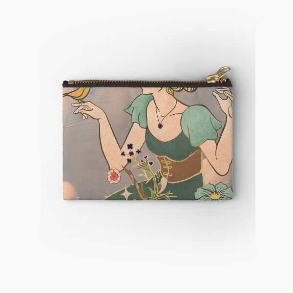 Item preview, a lady in the wild surrounded by bird and rabbit designed and sold by Ramyopam  Hongchui.