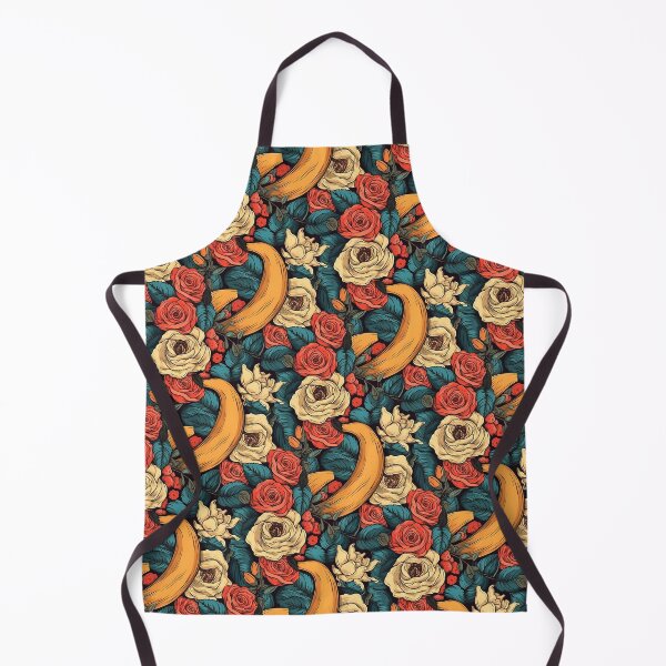 Item preview, Rose and Banana Pattern designed and sold by PatternBestFan.