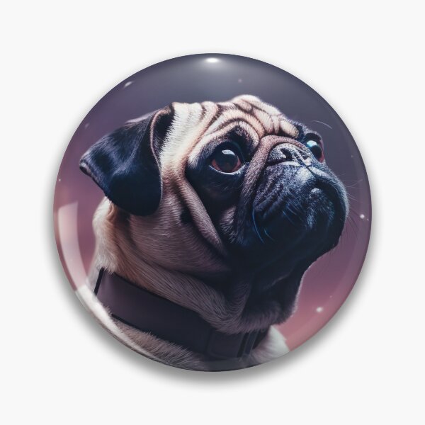 Item preview, La noche de ensueño de Cute Pug designed and sold by TheThreePixels.