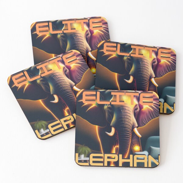 Item preview, Retro Elite Elephant designed and sold by PopularStuffs.