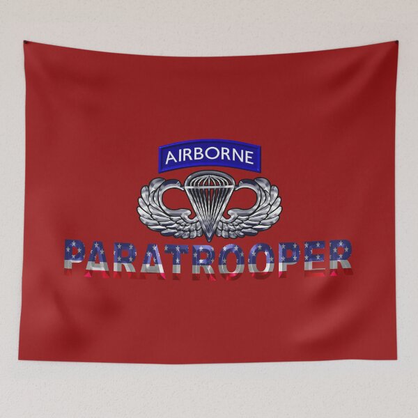 Item preview, AIRBORNE PARATROOPER designed and sold by SoldierAlways.