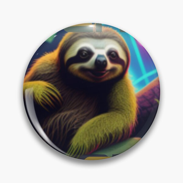 Item preview, Retro Steady Sloth designed and sold by PopularStuffs.