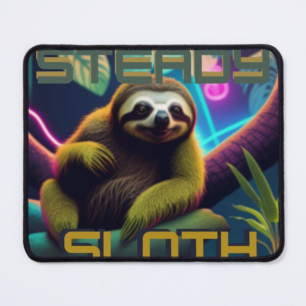 Item preview, Retro Steady Sloth designed and sold by PopularStuffs.