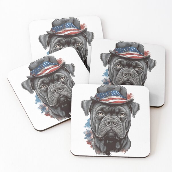 Item preview, Colby, the Patriotic Cane Corso! Great USA gift! designed and sold by Alanna Rose Realm.