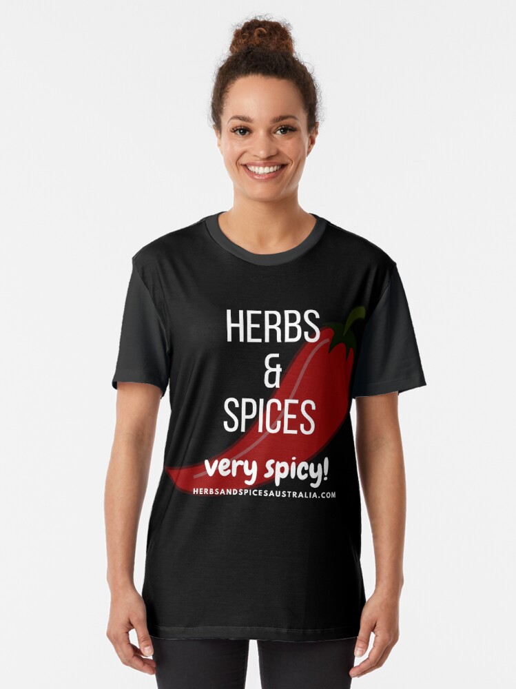 Thumbnail 2 of 5, Graphic T-Shirt, Herbs and Spices Design for Australian audience designed and sold by ScandinavianSt.