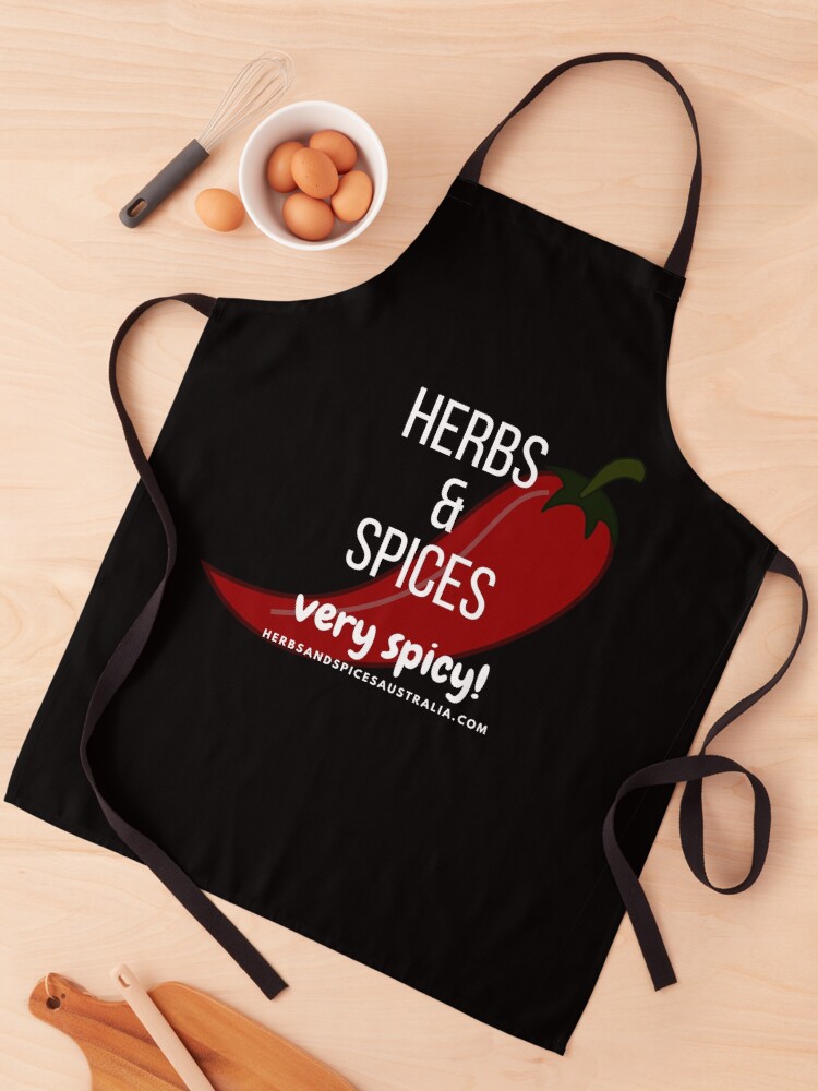 Thumbnail 1 of 6, Apron, Herbs and Spices Design for Australian audience designed and sold by ScandinavianSt.
