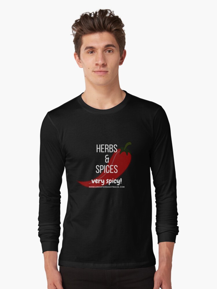 Thumbnail 1 of 5, Long Sleeve T-Shirt, Herbs and Spices Design for Australian audience designed and sold by ScandinavianSt.