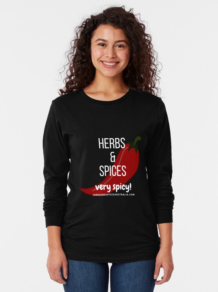 Thumbnail 2 of 5, Long Sleeve T-Shirt, Herbs and Spices Design for Australian audience designed and sold by ScandinavianSt.