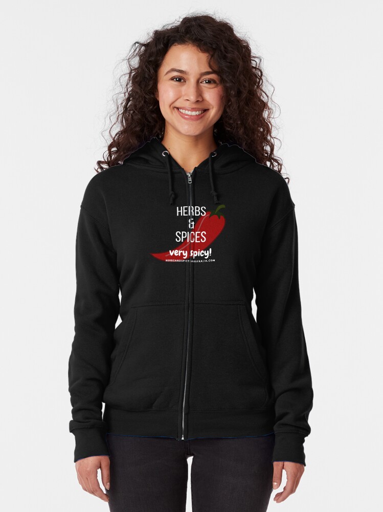 Thumbnail 2 of 5, Zipped Hoodie, Herbs and Spices Design for Australian audience designed and sold by ScandinavianSt.