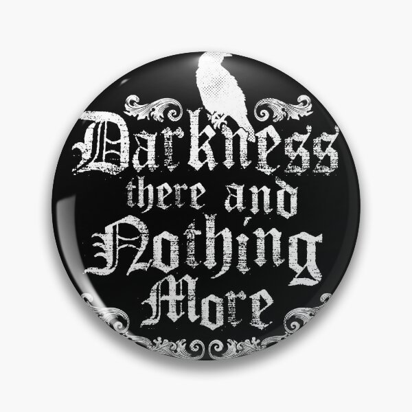 Item preview, Raven Darkness  - Gothic Horror Poetry Quote - Vintage Distressed - Poe designed and sold by Nemons.