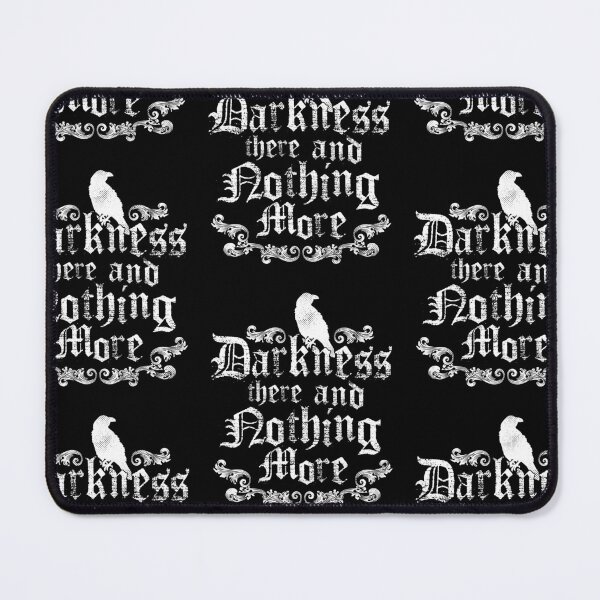 Item preview, Raven Darkness  - Gothic Horror Poetry Quote - Vintage Distressed - Poe designed and sold by Nemons.