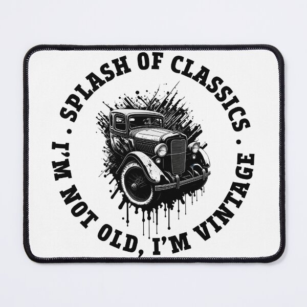 Item preview, Splash Art. 1920s Ford Vintage B&W Design. i am vintage designed and sold by Decoches.