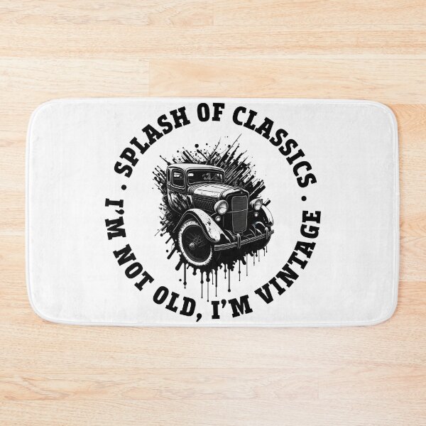 Item preview, Splash Art. 1920s Ford Vintage B&W Design. i am vintage designed and sold by Decoches.