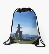 Inukshuk Drawstring Bag