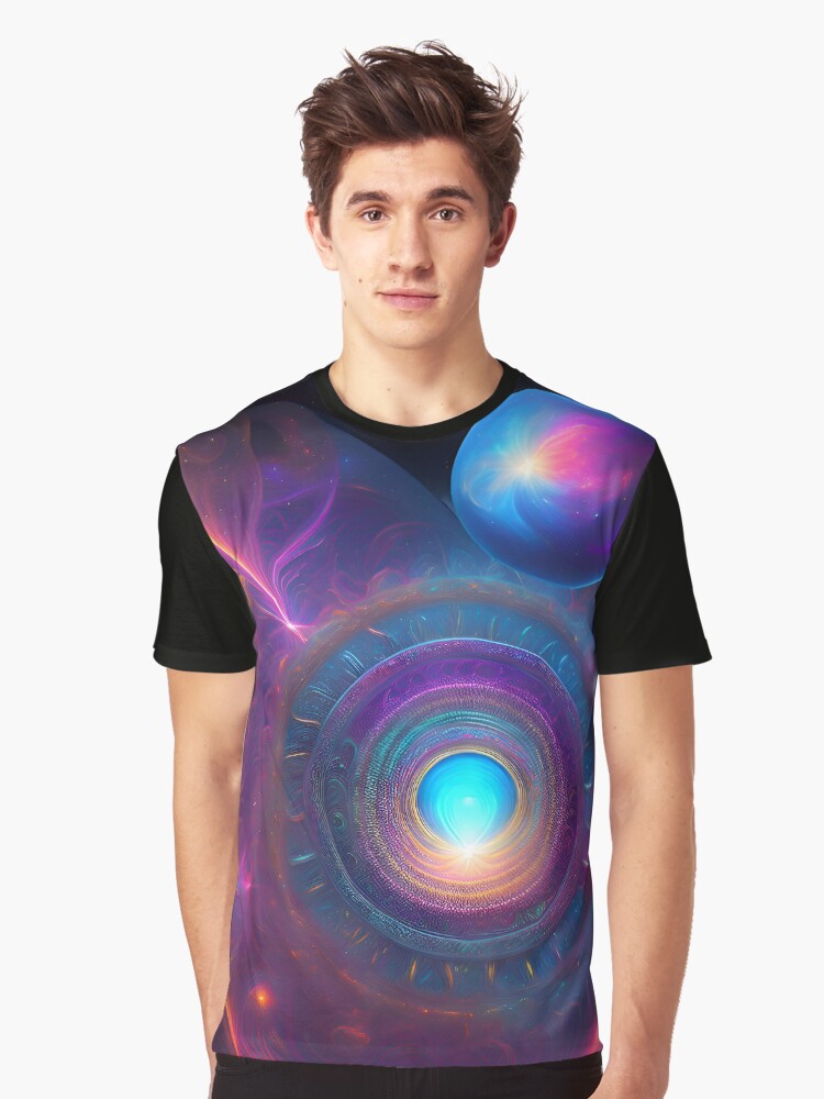 Thumbnail 1 of 5, Graphic T-Shirt, Dirac Equation / Love Equation designed and sold by Mantra-tshirt.