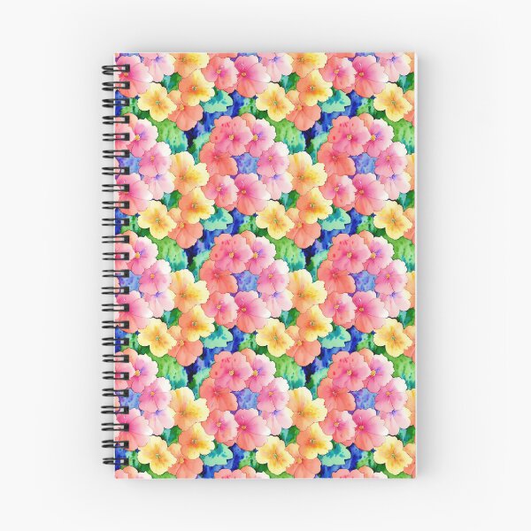 Item preview, Vibrant Pink and Yellow Watercolor Flowers on Vibrant Background designed and sold by Aaron2610.