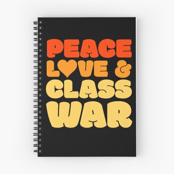 Aperçu de l'œuvre Révolution de guerre de classe de gauche - Politique progressiste libérale - Lutte de la classe ouvrière anarcho créée et vendue par RockFireMerch.