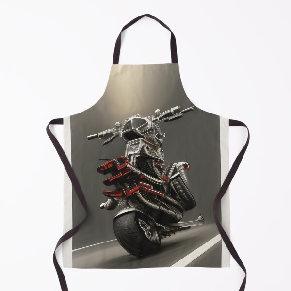 Item preview, Moto chopper from the future №0025 designed and sold by MAN FROM MARS.