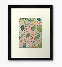 A Garden Framed Print