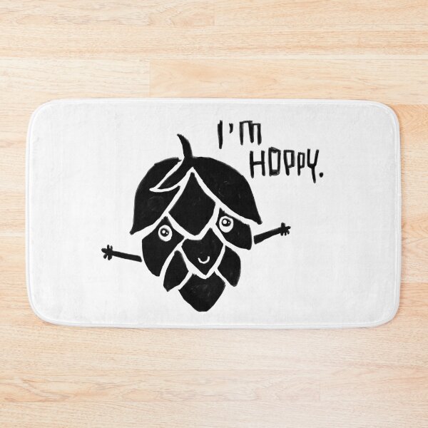 Item preview, Craft brewery pun, happy hoppy hops, Im hoppy  designed and sold by badlydrawnbabe.