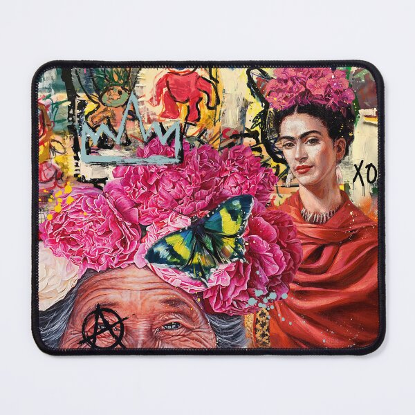 Item preview, Frida Kahlo pop art designed and sold by Helt-Sort.