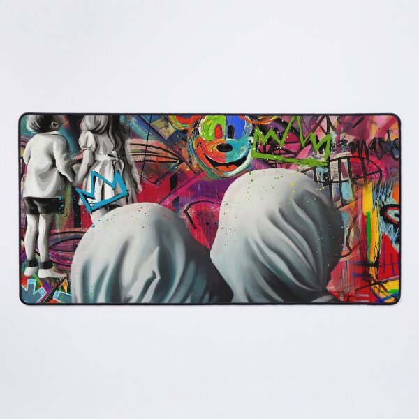 Item preview, Magritte's Lovers pop art designed and sold by Helt-Sort.
