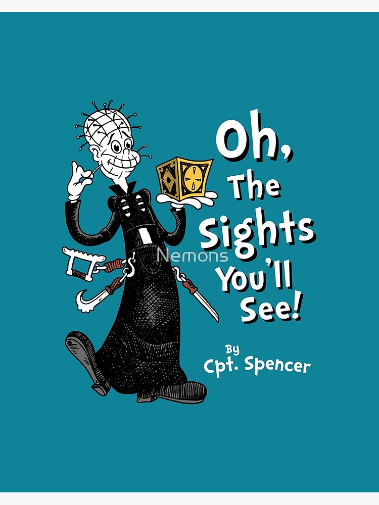 Oh the Sights You'll See! - Creepy Cute Children's Book Horror