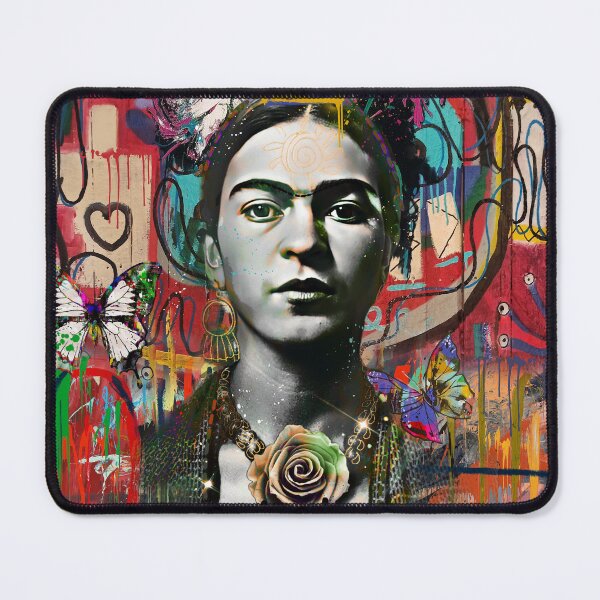 Item preview, Frida Kahlo pop art designed and sold by Helt-Sort.