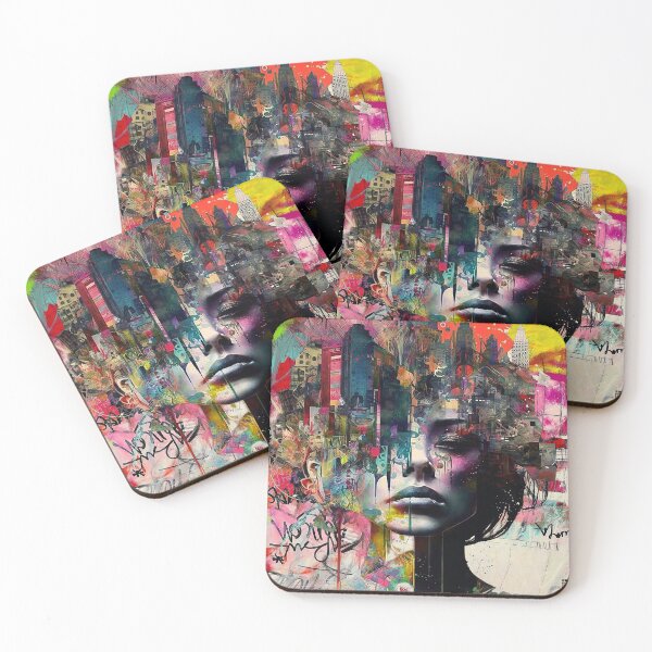 Item preview, Urban Woman pop art designed and sold by Helt-Sort.